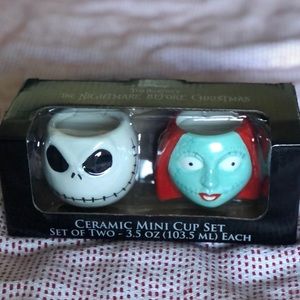 Nightmare before Christmas Jack and Sally mini cups.